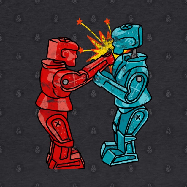 Rock 'em Sock 'em Robots by Slightly Unhinged